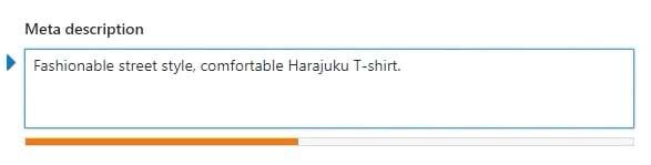 Add meta description