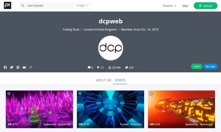DCP Web Designers PixaBay Profile