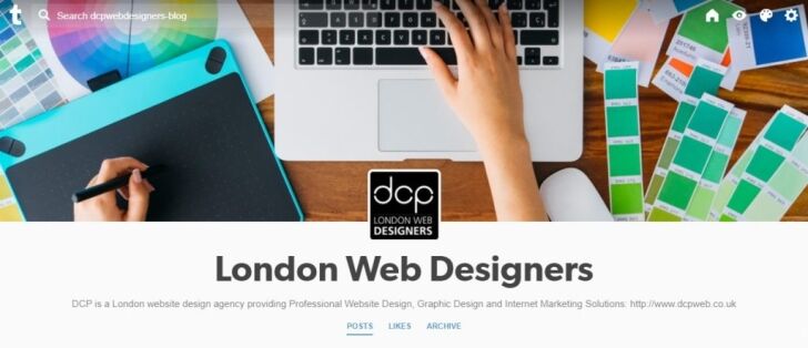 DCP Web Designers Tumblr Profile