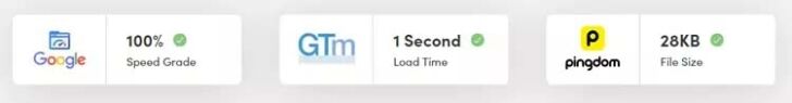 Neve Theme WordPress Page Speed Statistics