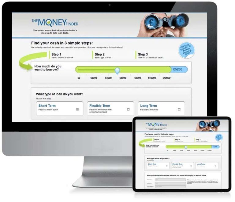 The Money Finder - Leadpoint Web Design