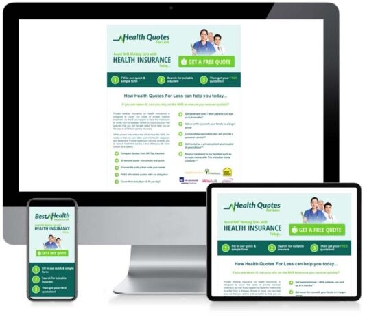 Health Quotes - Healthcare Custom Email Design