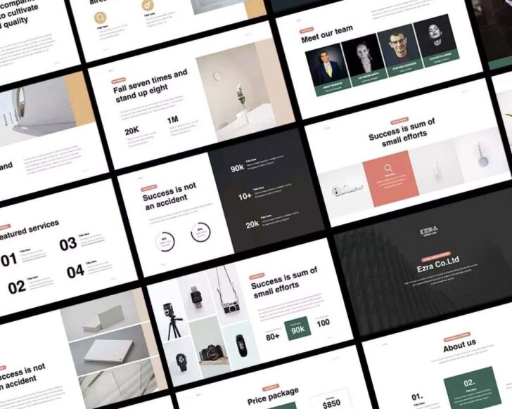 EZRA Business Minimal Template