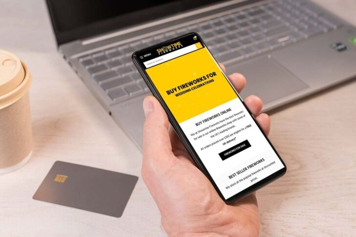 Showtime Fireworks UK - WooCommerce Shop Website Design