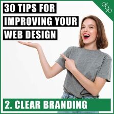 2. Clear branding