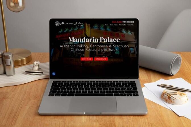 Mandarin Palace - Website Design