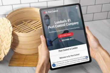 EL Pest Control - WordPress Web Design