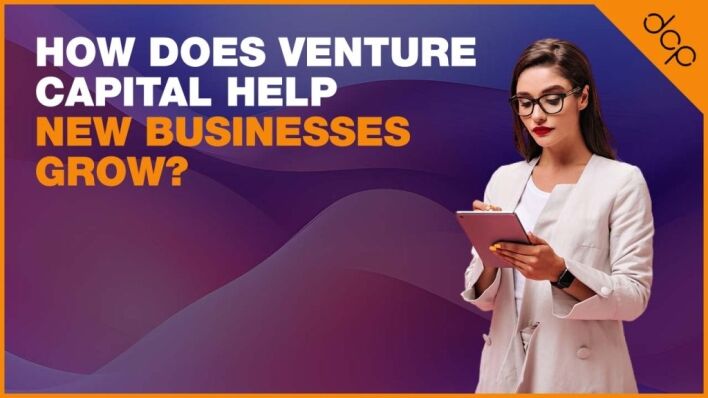 How does venture capital help new businesses grow?