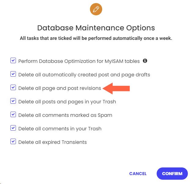 SiteGround Database Maintenance​