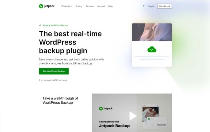 Jetpack Backup - Automated Real-Time Backup Solution