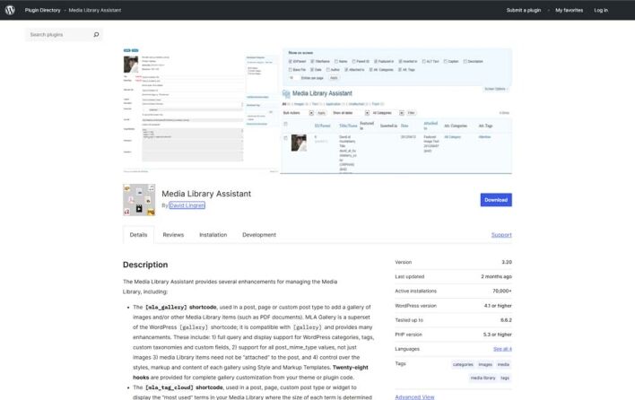Top 5 WordPress Plugins for Media Library Management - Media Library Assistant