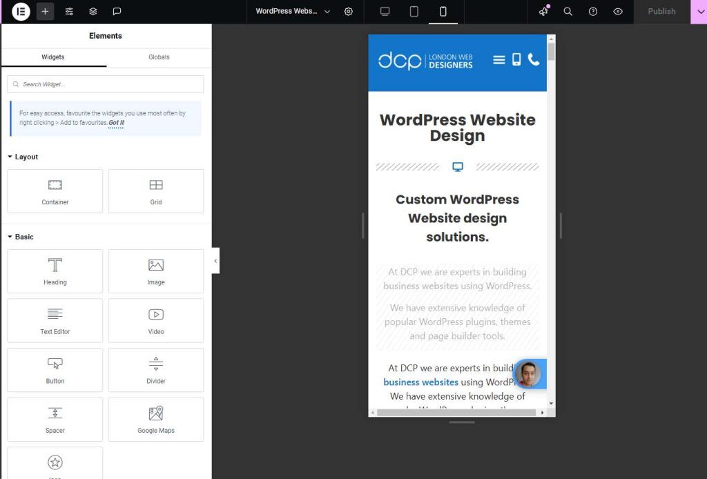 4. Optimise for Mobile Viewports​
