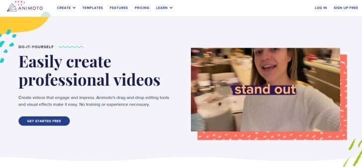 9. Animoto​