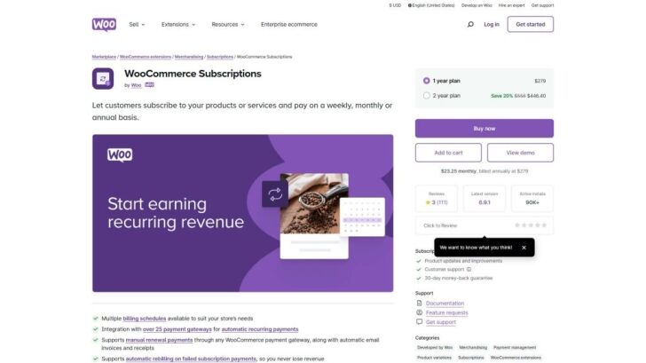 WooCommerce Subscriptions