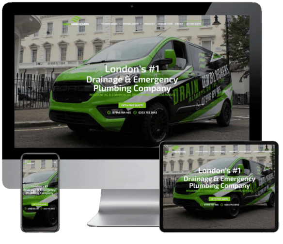 Conversion focused WordPress website design helping businesses generate leads enquiries and increase online sales