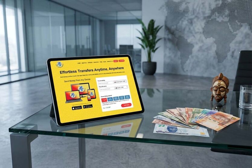 Yayeh Instant Services custom WordPress web design with currency calculator feature for accurate conversions and improved user experience