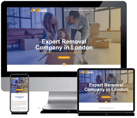 Mobile responsive WordPress website design delivering smooth user experience across desktop tablet and mobile devices