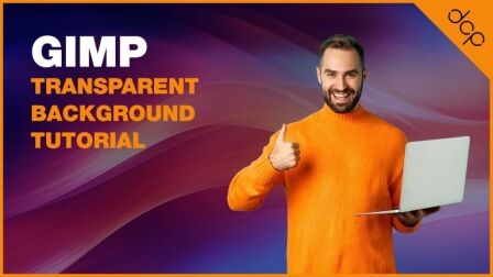 GIMP 2.8 Transparent Background