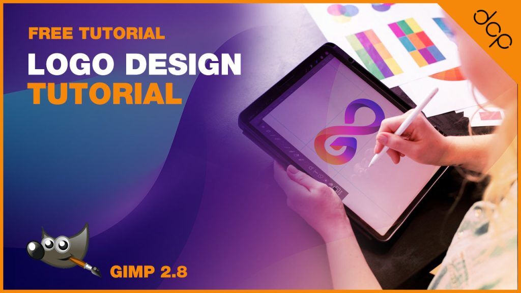 How to design a business Logo using GIMP 2.8 Video Tutorial