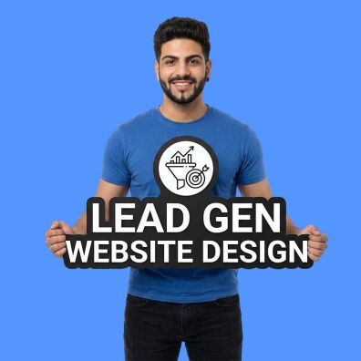 Lead generation website design service helping businesses generate more enquiries through conversion-focused layouts and calls to action.