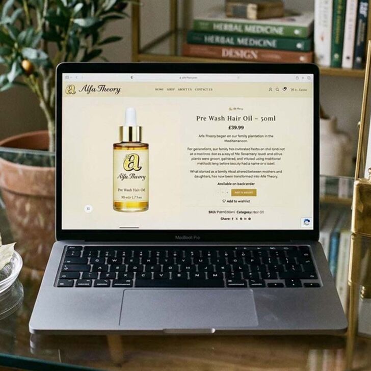WooCommerce online store built with WordPress