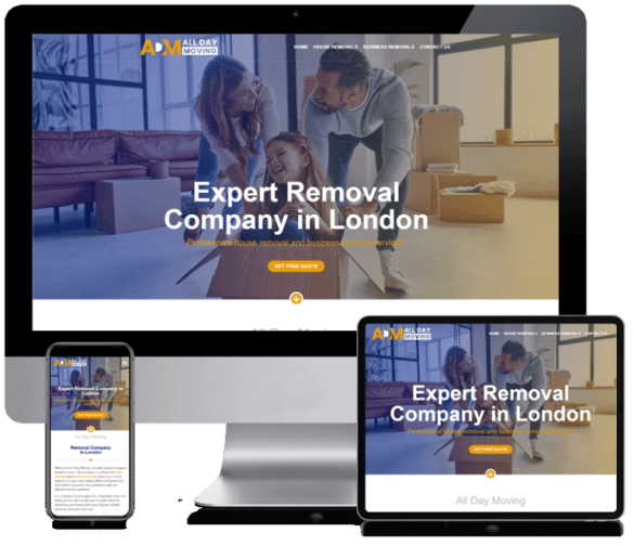 Mobile responsive WordPress website design delivering smooth user experience across desktop tablet and mobile devices
