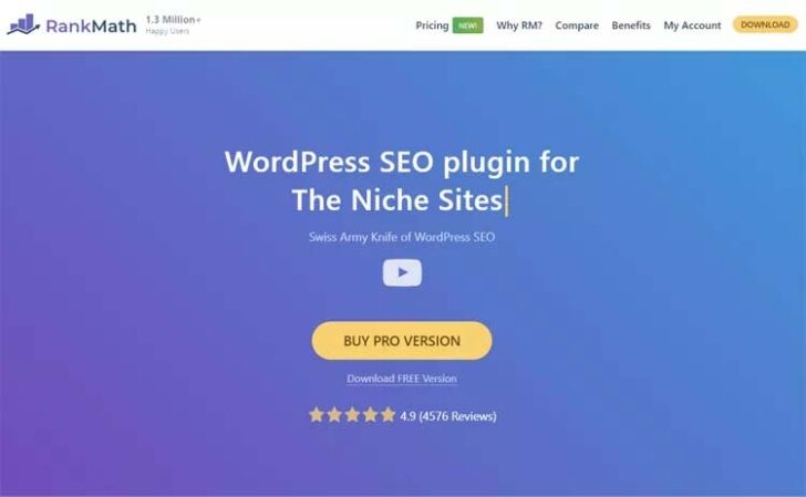 Rank Math SEO Plugin
