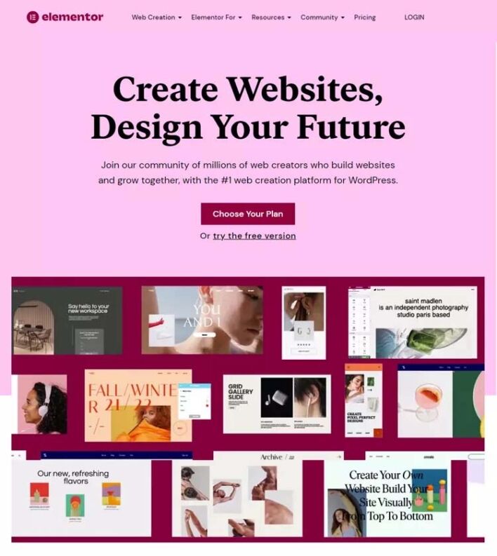 Elementor WordPress Page Builder Theme