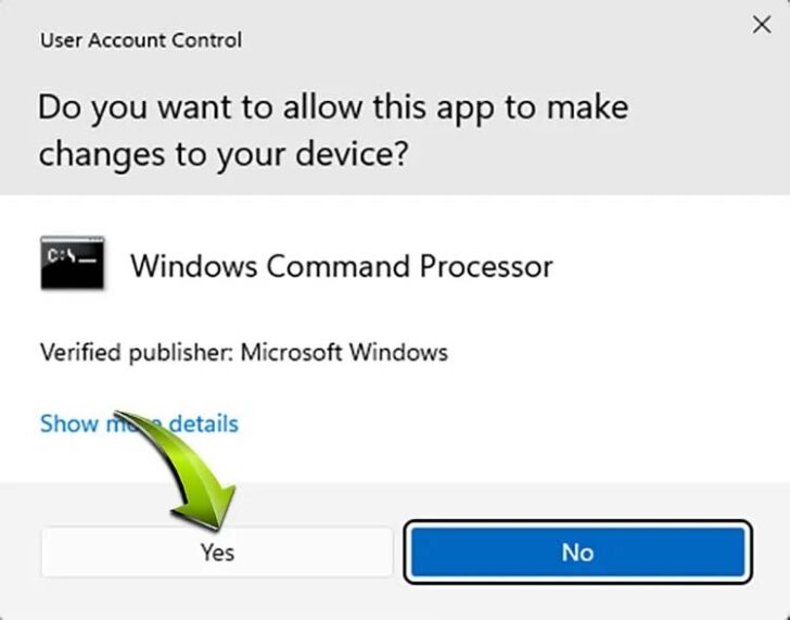 Administrative privileges for SSL Certificate