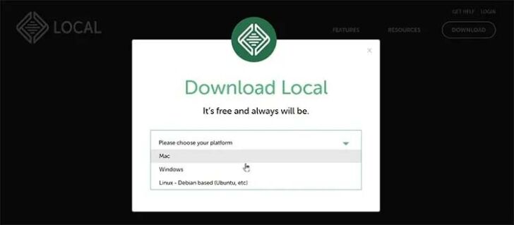 Local Pro Flywheel WordPress Download Installer