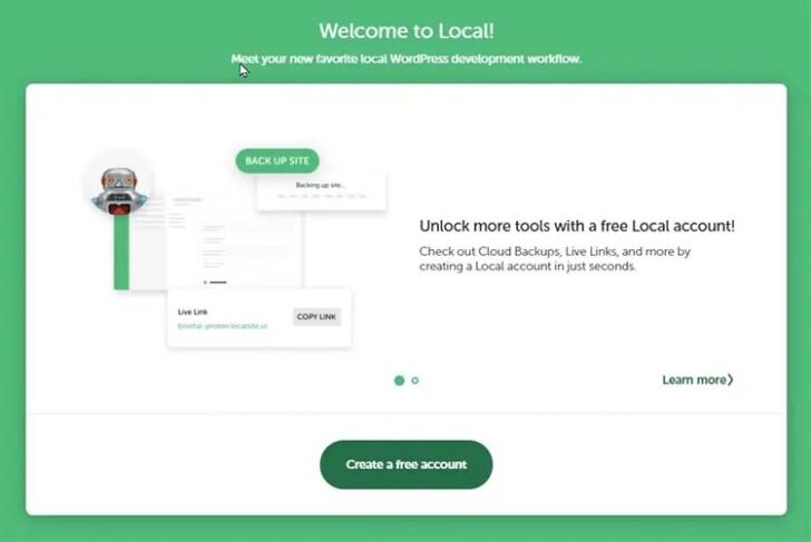 Step 6 - Local Pro Flywheel Create a Free Account