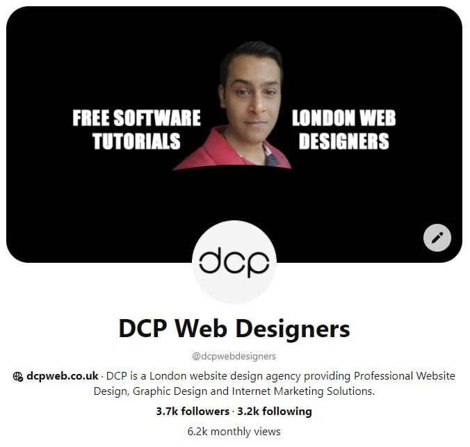 Example Twitter Header and Profile Image