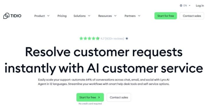 Tidio - AI Agent