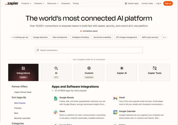 zapier apps