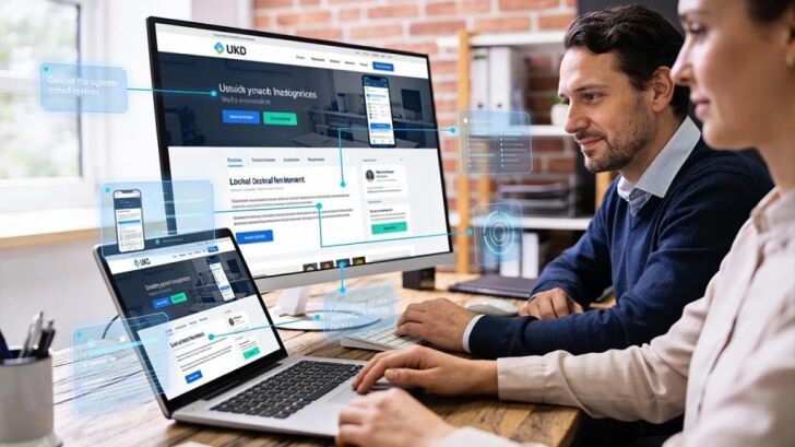 AI identifying page and content changes to improve website engagement and conversions