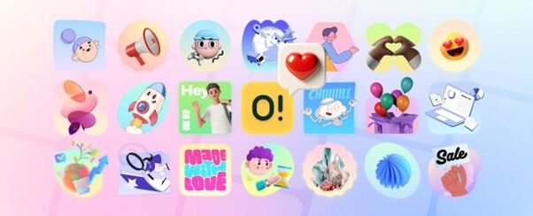 Replacing outdated clipart with highly customizable vectors