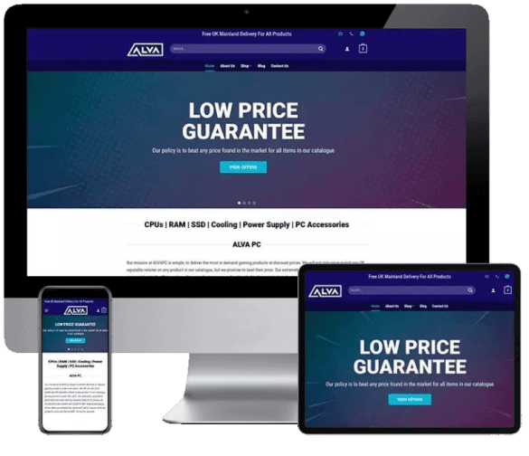 Ecommerce website design London using WooCommerce to build online stores that increase sales and improve user experience