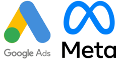 Google Ads and Meta Ads Logo