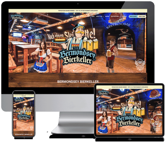 London web design agency building business websites for companies across London and the UK
