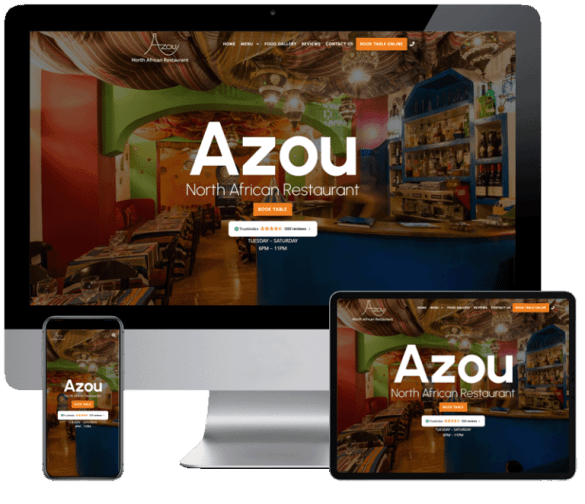 WordPress website design London using Elementor with responsive layout fast loading performance and SEO structure