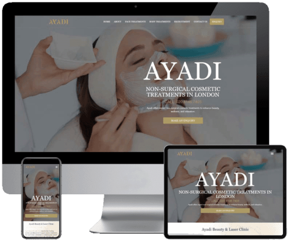 Booking website design focused on increasing appointments and improving conversion rates