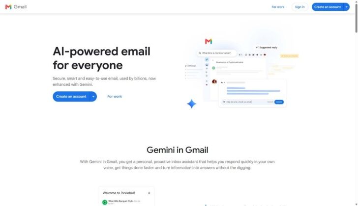 Gemini for Gmail