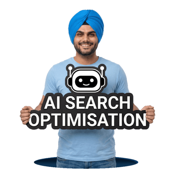 AI search optimisation services improving business visibility across ChatGPT, Claude, Google Gemini and Perplexity AI search results