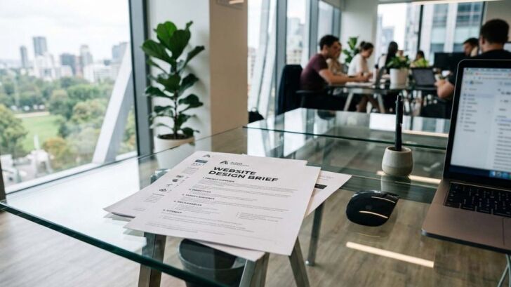 DCP Web Designers London web design brief and consultation process