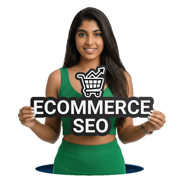 Ecommerce SEO services for WooCommerce and online stores helping increase product visibility, traffic and sales