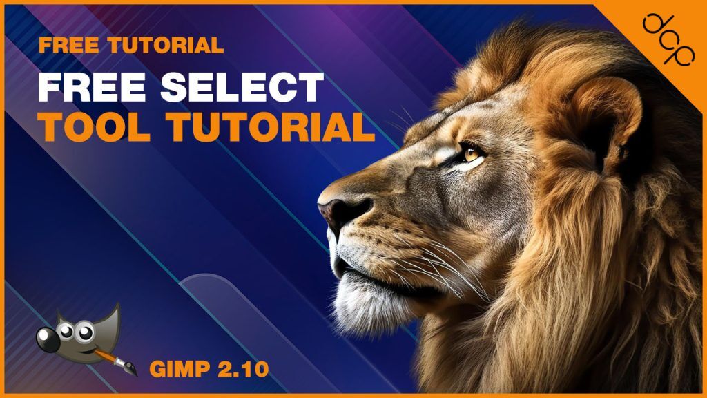 GIMP Tutorial - [ Free Select Tool Tutorial ]