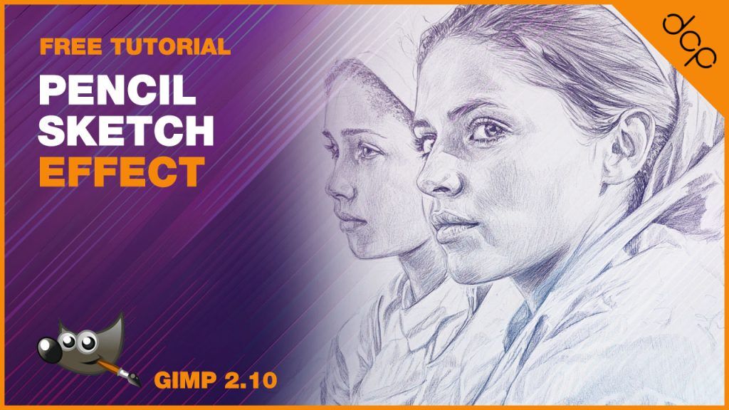 How to convert an Image into Pencil Sketch - GIMP Tutorial