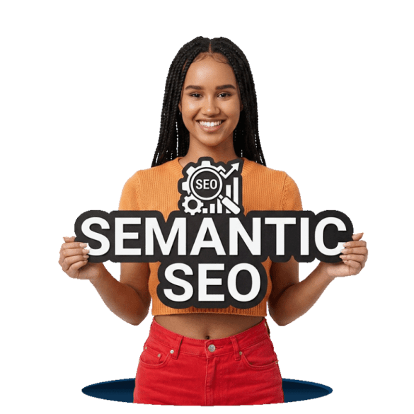 Semantic SEO services improving content relevance, topic coverage and search understanding for Google and AI platforms