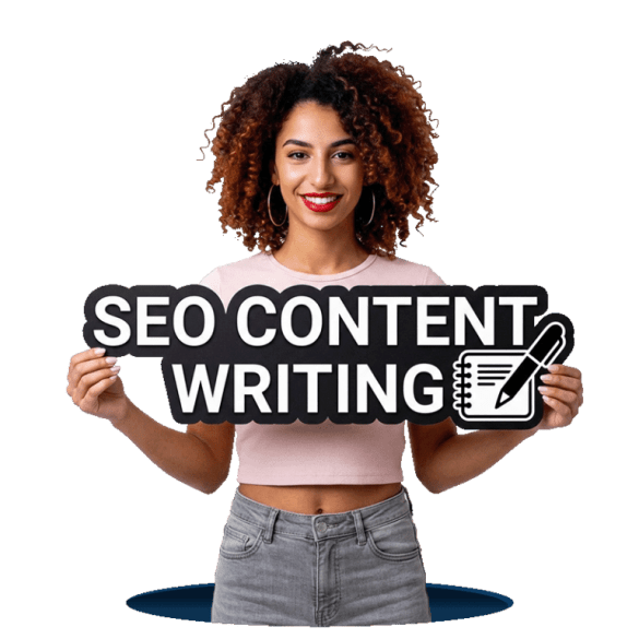 SEO content writing services creating search optimised website content, blog posts and landing pages for businesses