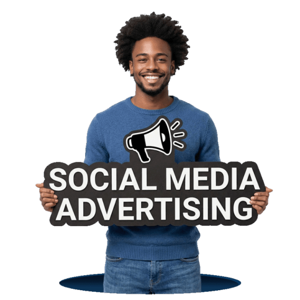 Social media advertising services creating paid campaigns across Facebook, Instagram, LinkedIn, TikTok and YouTube